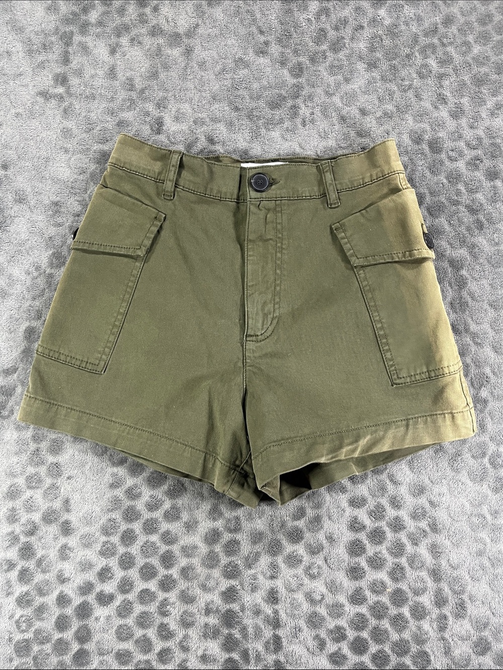 Frame Elyse Walker Patch Pocket utility shorts Size 25 New With Tags